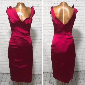 karen millen origami dress